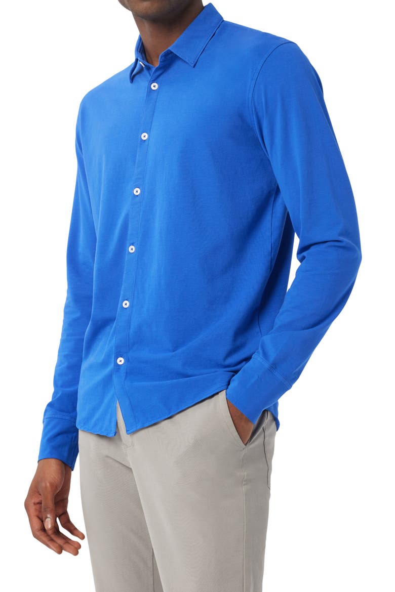 Flex Pro Lite On-Point Button-Up Shirt, Alternate, color, SURF THE WEB