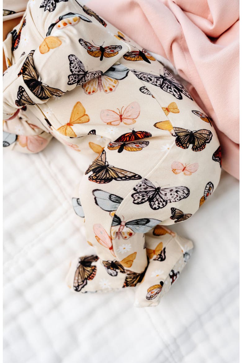Print Zip Footie, Alternate, color, AMELIA