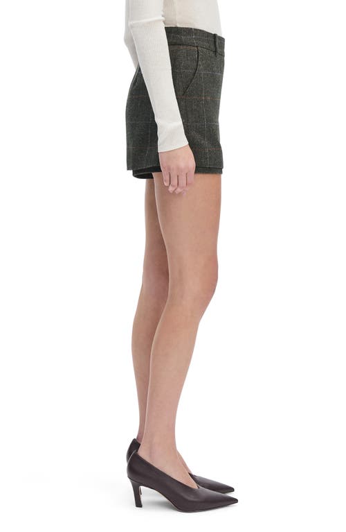 Favorite Daughter Wool Herringbone Spencer Skort In Gray