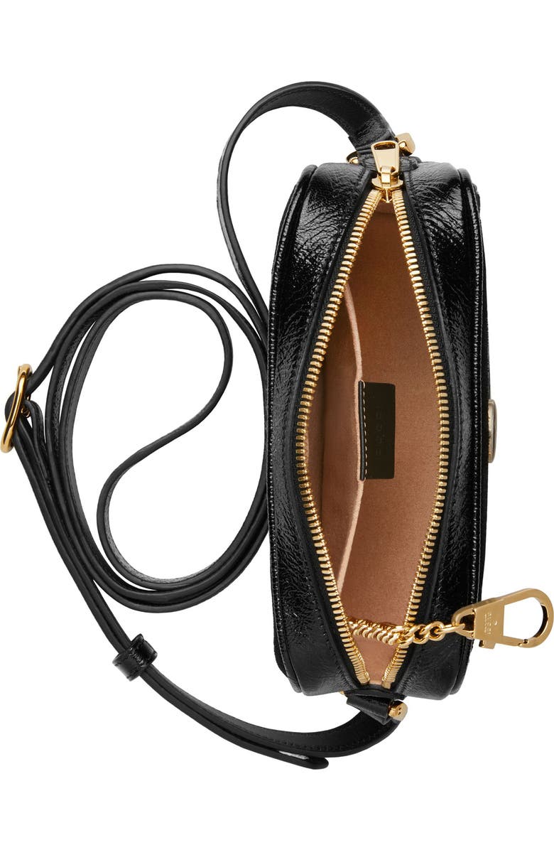 Gucci Ophidia Small Suede & Leather Crossbody Bag, Alternate, color,