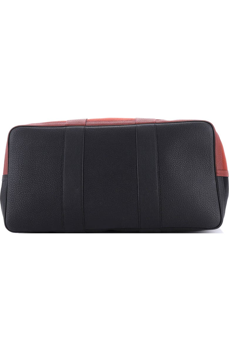 Pre-Owned Hermes Garden Party Voyage Tote Toile and Leather 49, Alternate, color, Rouge H/Noir