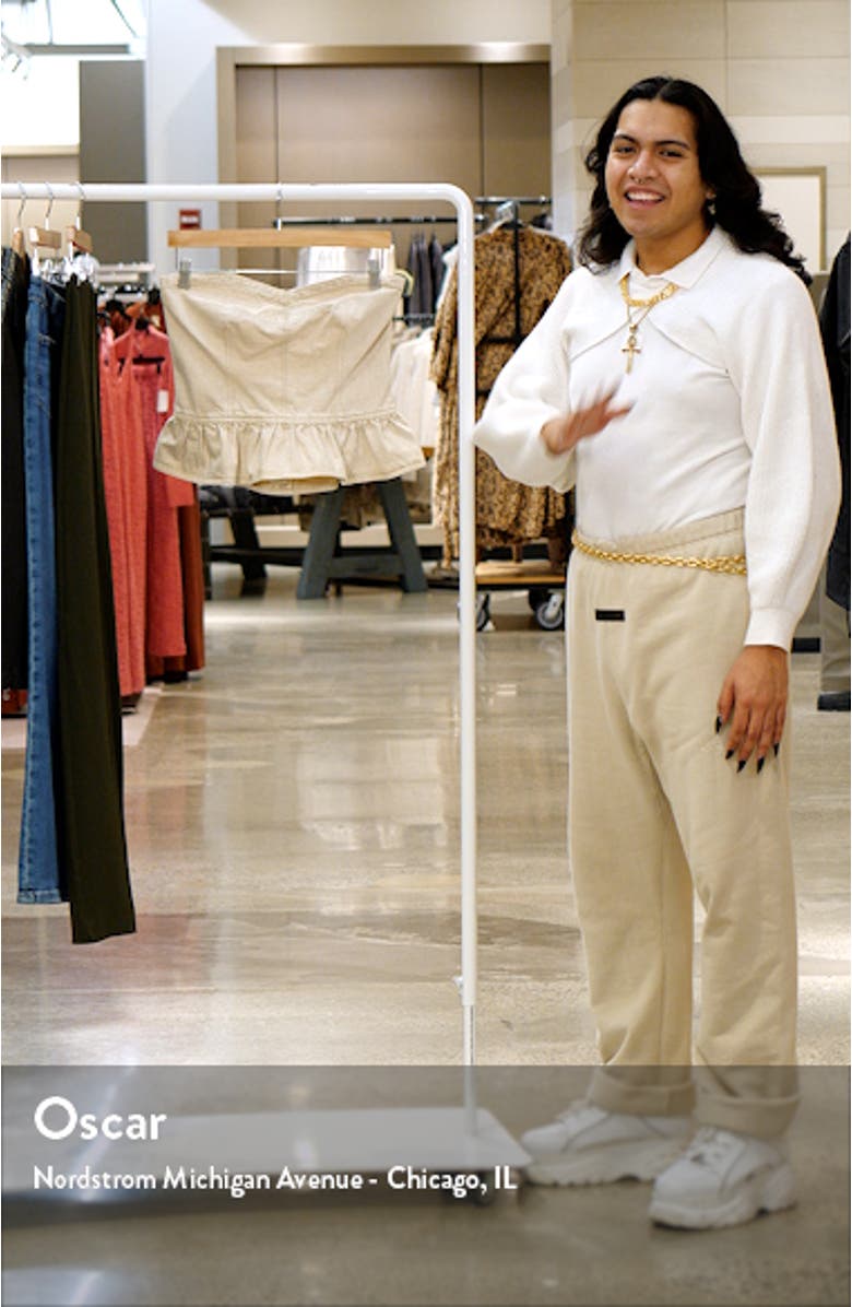 Solizinia Strapless Cotton Top, sales video thumbnail