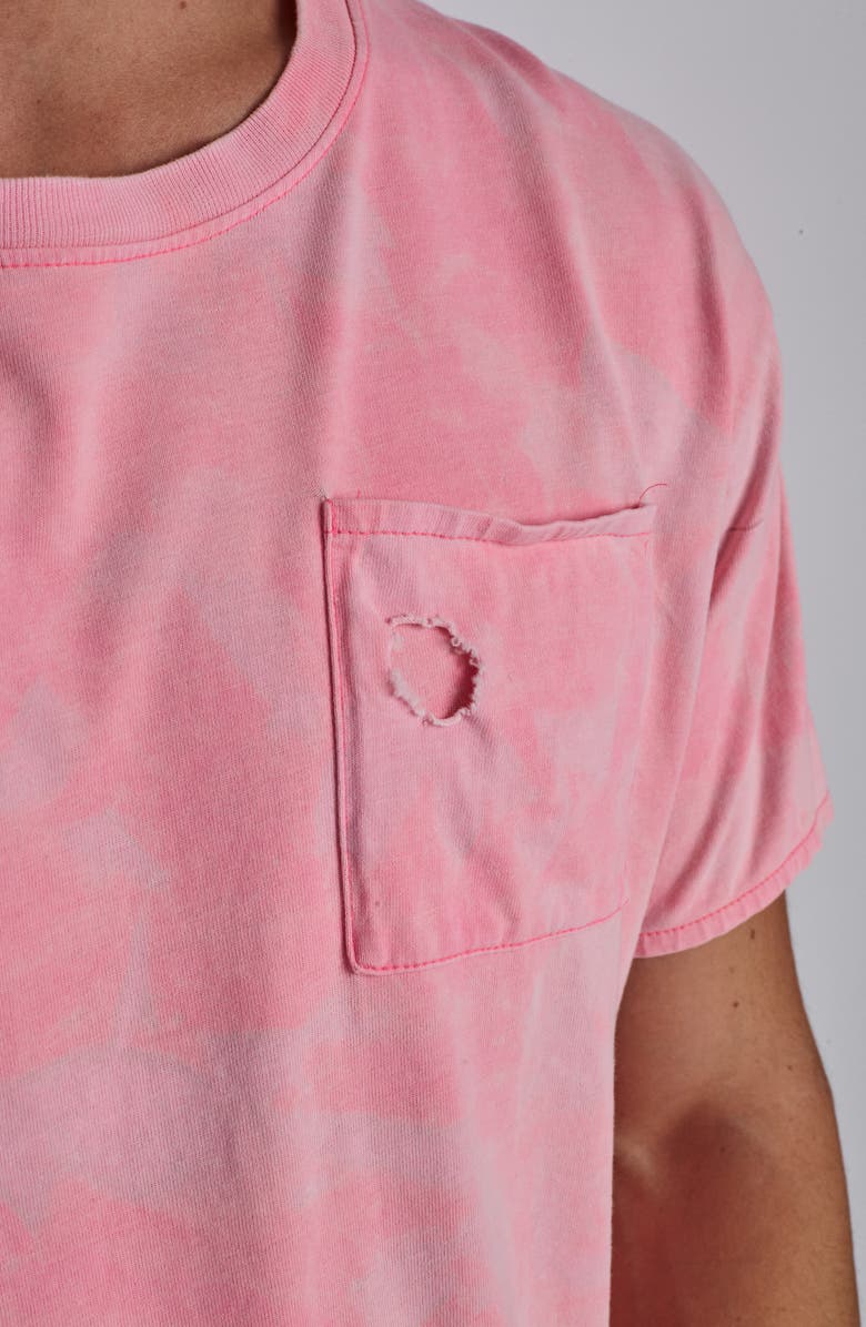 ERL Distressed Cotton T-Shirt, Alternate, color, 