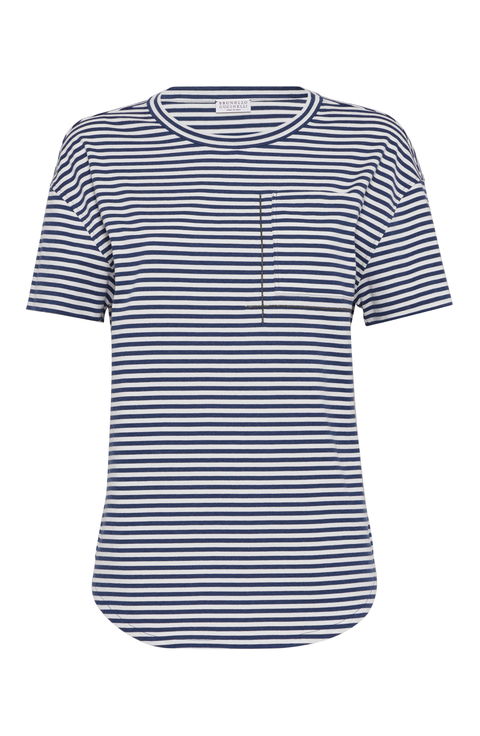 Tシャツ・カットソー BRUNELLO CUCINELLI Women Tunic Tops M0T18BD222 096 159 WHITE Women's Brunello Cucinelli Tops | Nordstrom