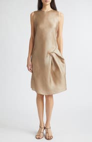 GIA STUDIOS Gala Silk A-Line Dress