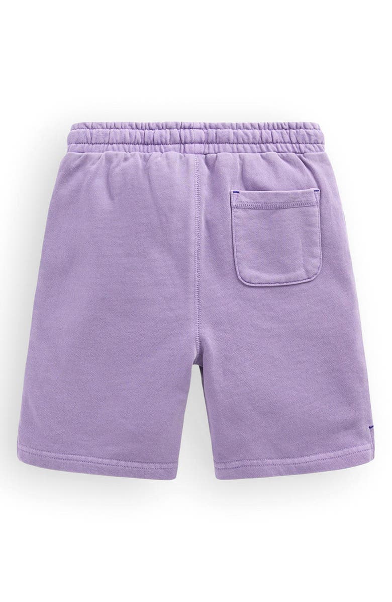 Mini Boden Kids' Garment Dye Shorts, Alternate, color, Misty Lavender