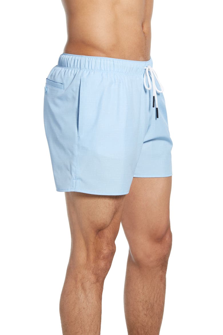 Volley Swim Shorts, Alternate, color, BLUE BELL