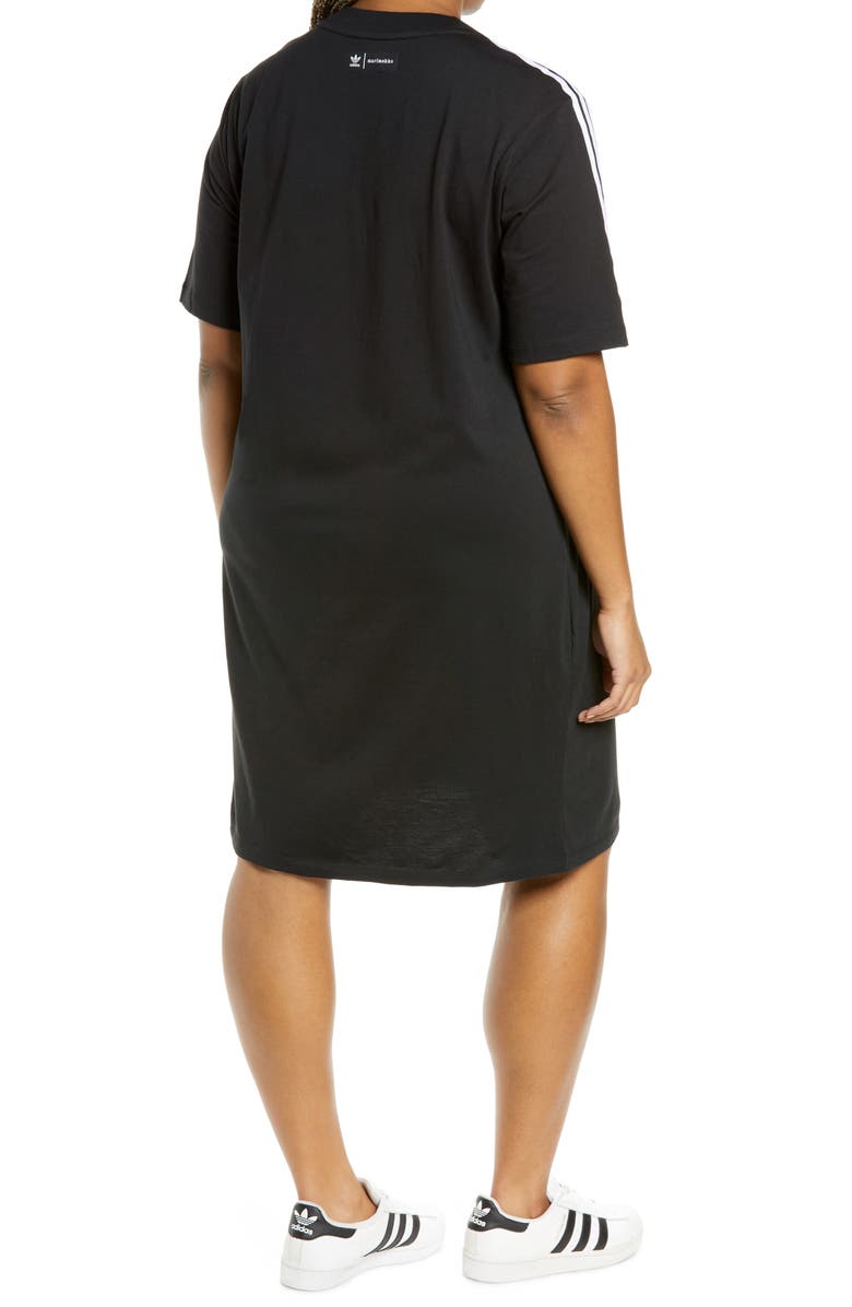 adidas Originals Trefoil Logo T-Shirt Dress, Alternate, color, 