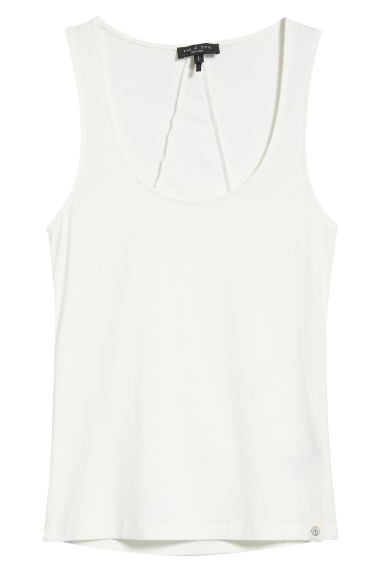Luca Tank Top, Alternate, color, WHITE