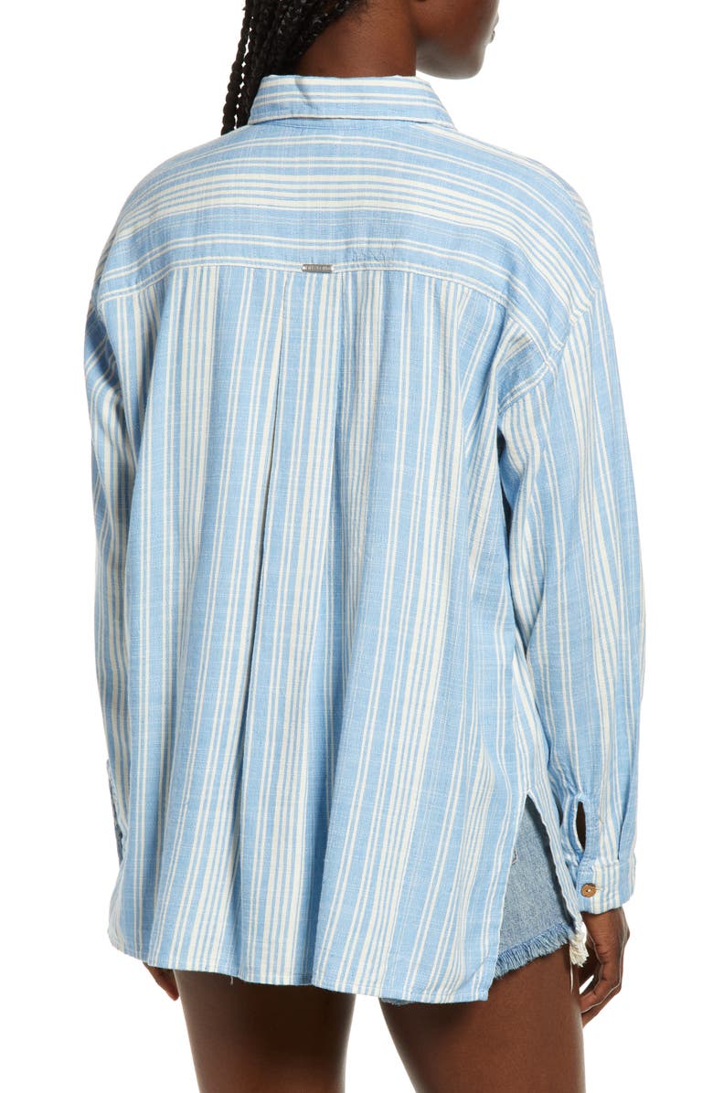 Billabong Women's In The Tide Stripe Woven Top, Alternate, color, 