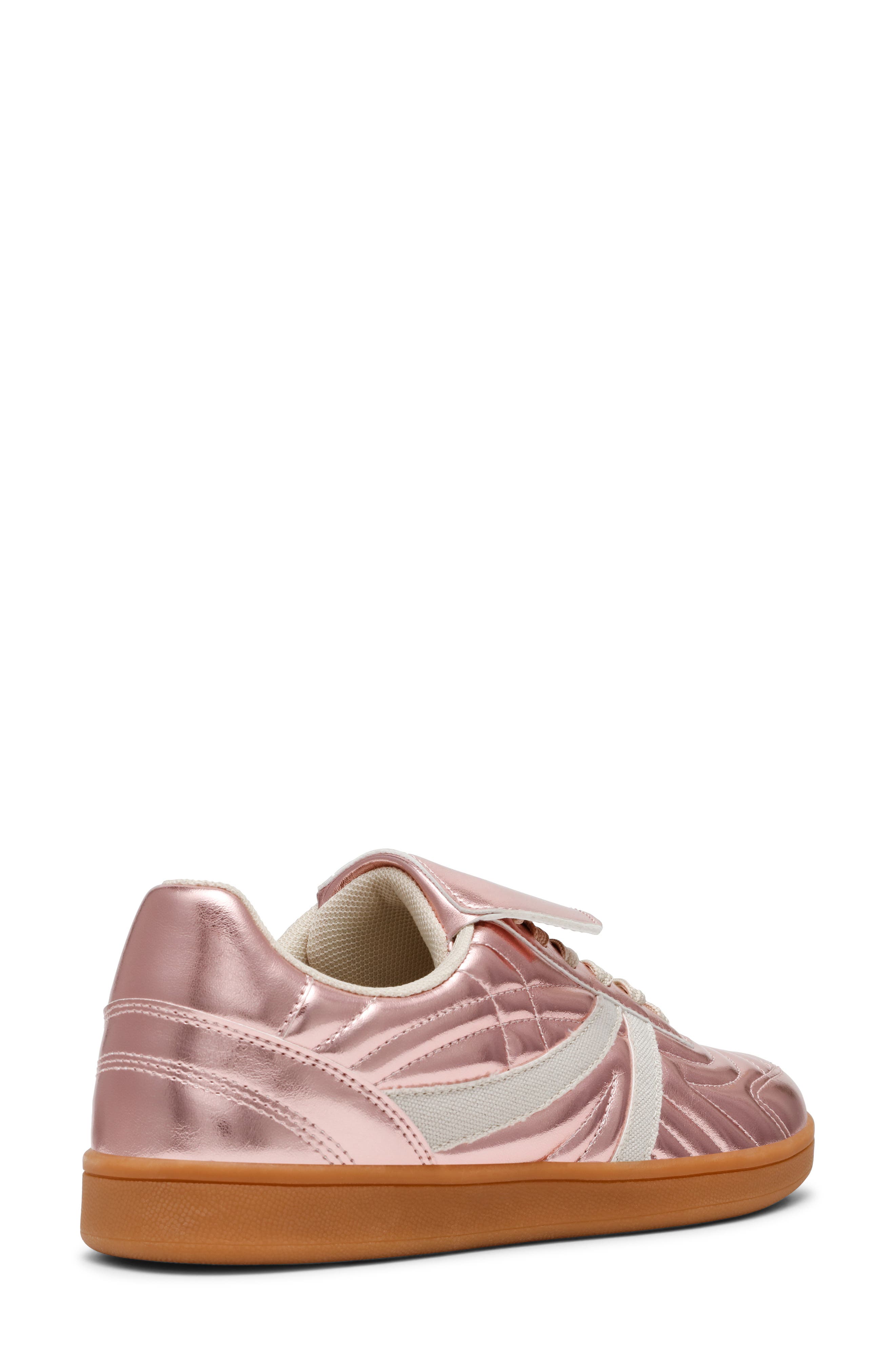 Madrid Low Top Sneaker, Alternate, color, PINK METALLIC