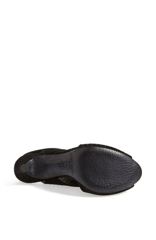 Pedro Garcia 'samara' Perforated Open Toe Sandal In Multi