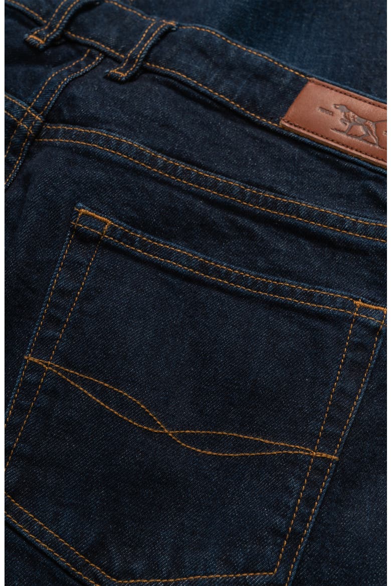 Sutton Stretch Straight Leg Jeans, Alternate, color, DARK BLUE