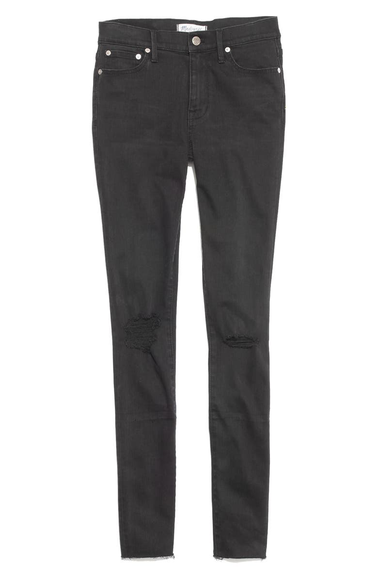 Madewell 9-Inch High-Rise Skinny Jeans, Alternate, color, 