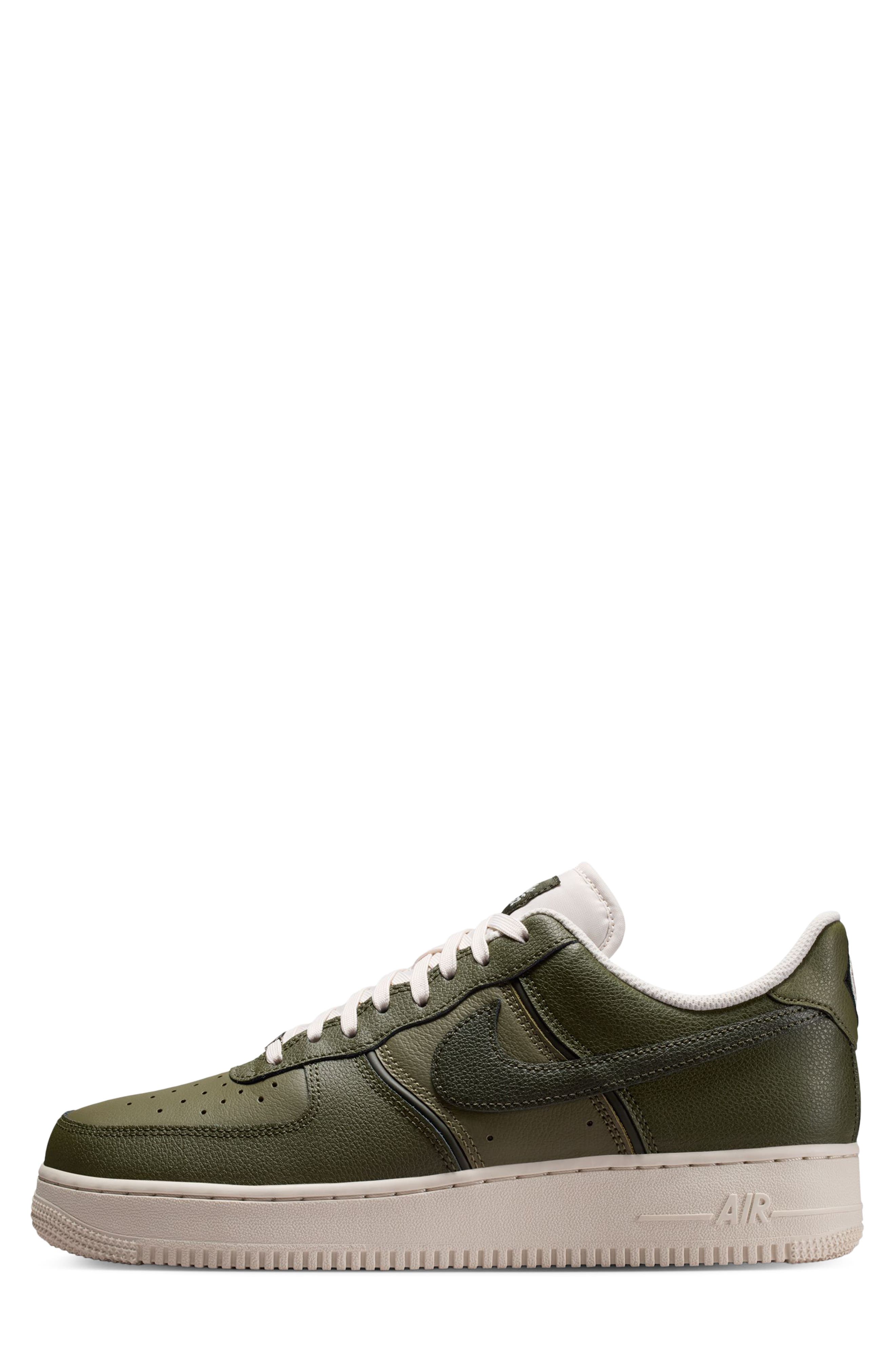 Air Force 1 '07 LV8 Sport Basketball Sneaker, Alternate, color, CARGO KHAKI/ MEDIUM OLIVE