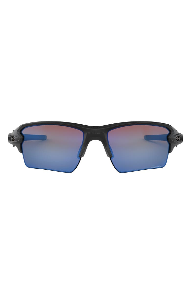 Oakley Flak<sup>®</sup> 2.0 XL 59mm Polarized Sunglasses, Main, color, Black