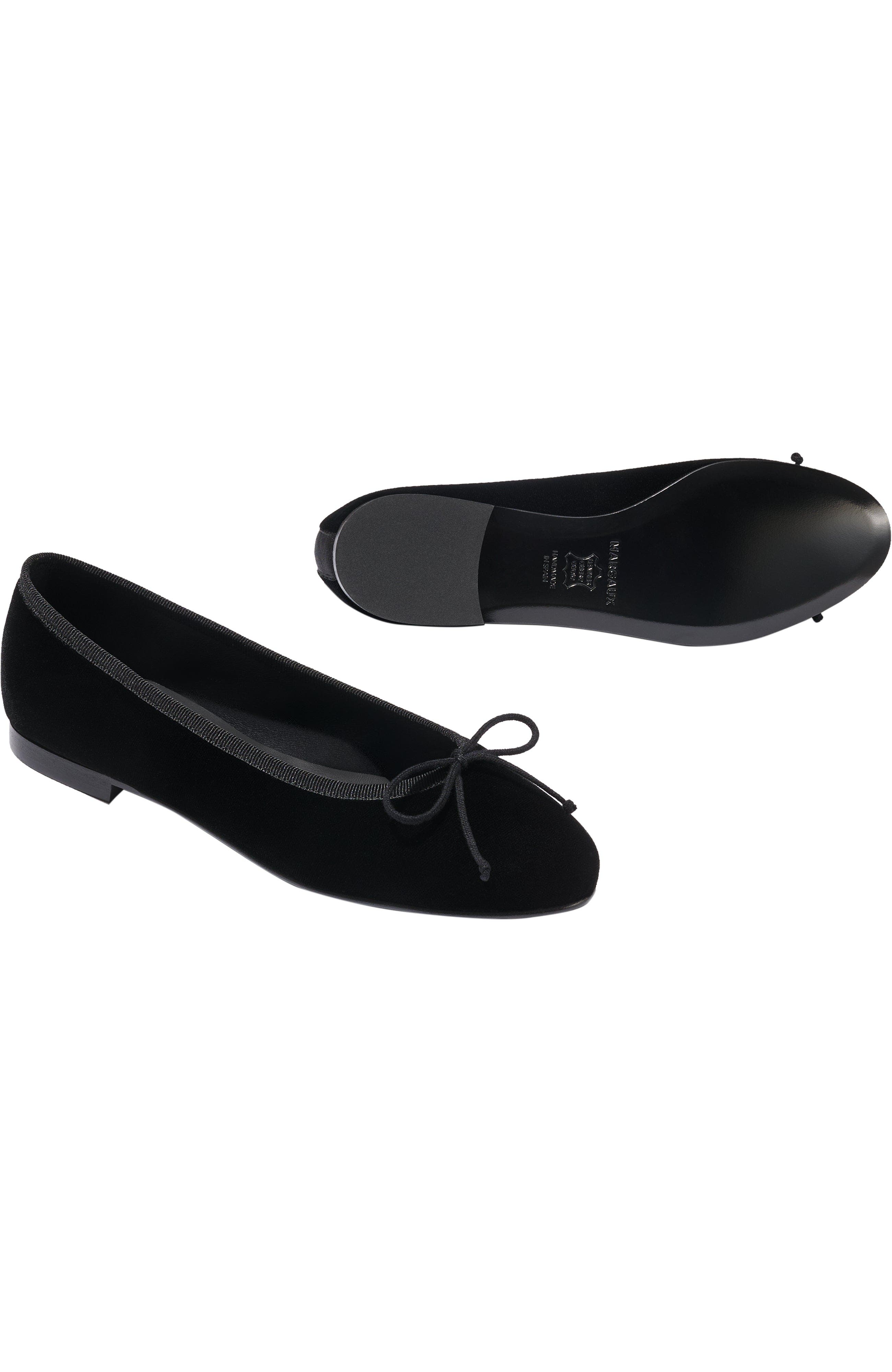 MARGAUX The Demi Flat, Alternate, color, Black Nappa