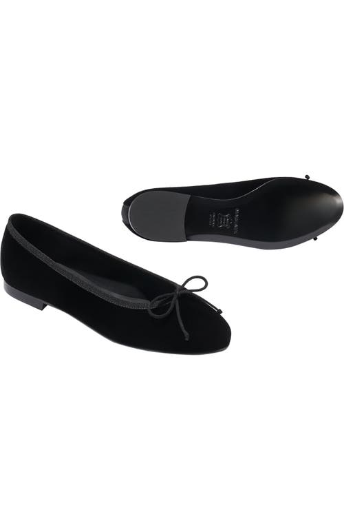 Margaux The Demi Flat In Black