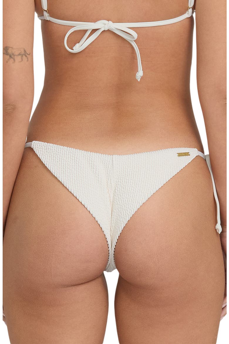 Summer Hi Tanga Side Tie Bikini Bottoms, Alternate, color, SALT CRYSTAL