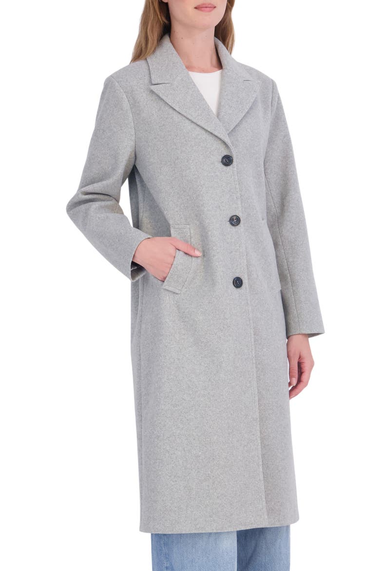 Single Breasted Coat, Alternate, color, LIGHT GREY