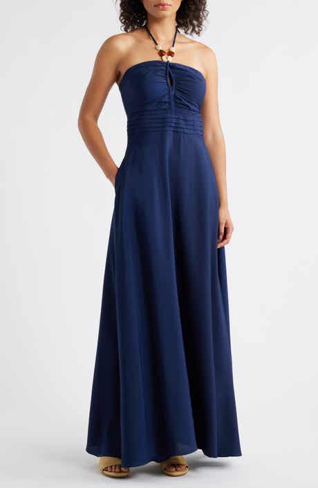Eliza J Halter Maxi Dress