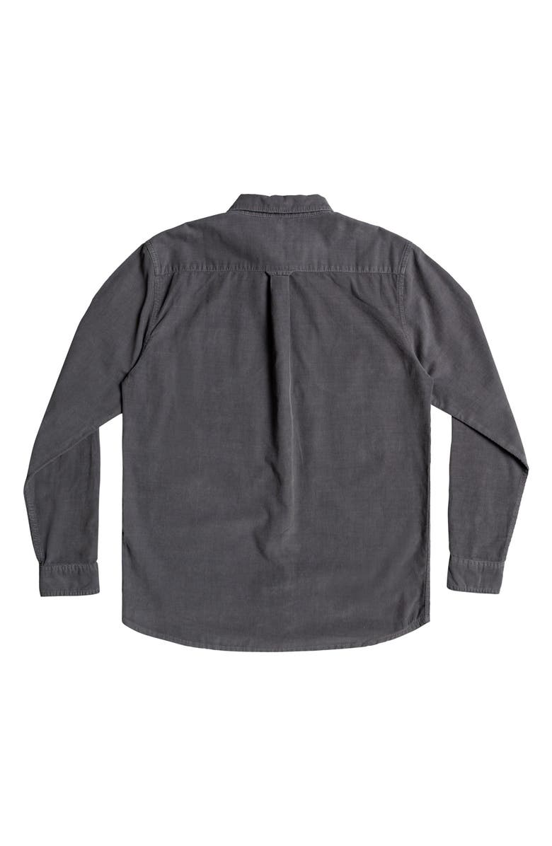 Quiksilver Smoke Trail Button-Up Corduroy Shirt, Alternate, color,