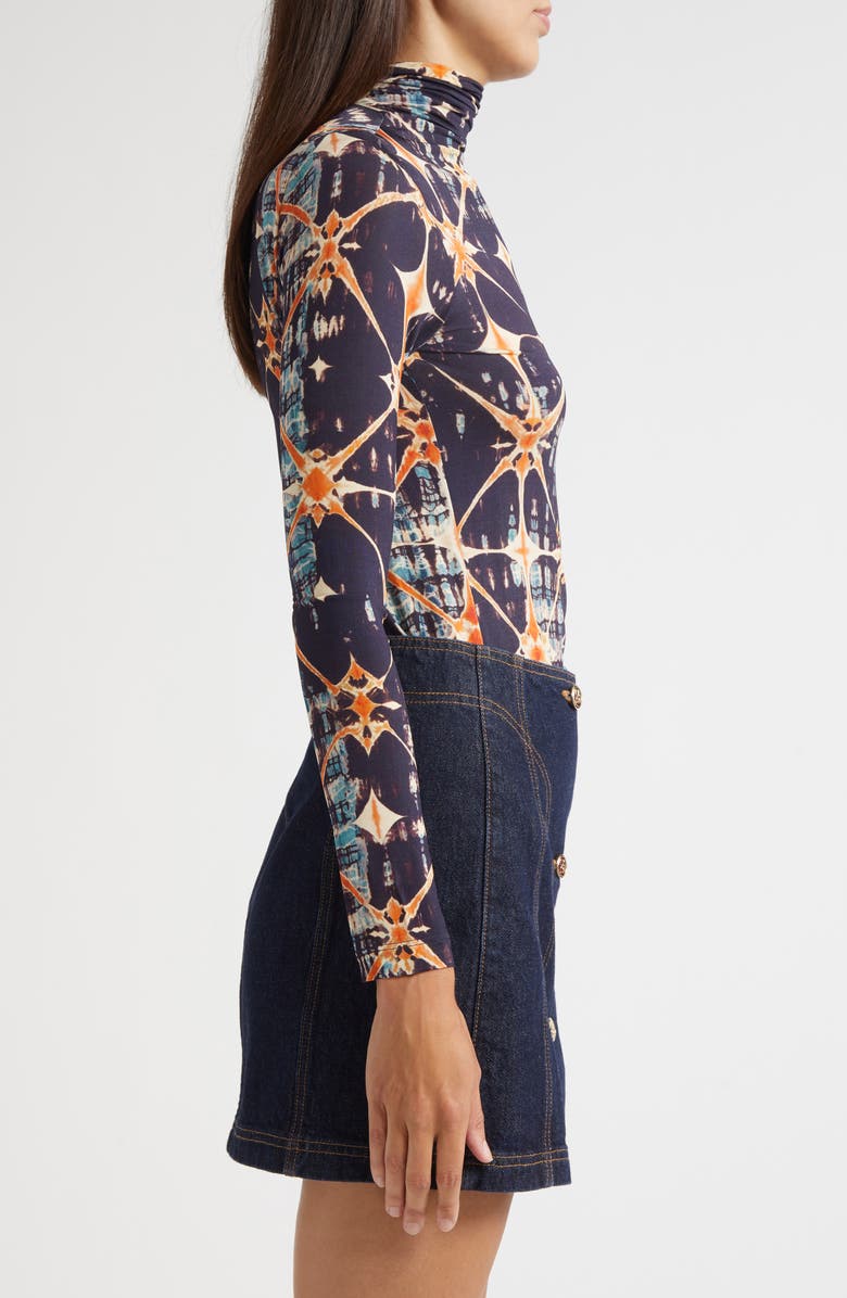 Ulla Johnson Aurelia Long Sleeve Turtleneck, Alternate, color, Phoenix