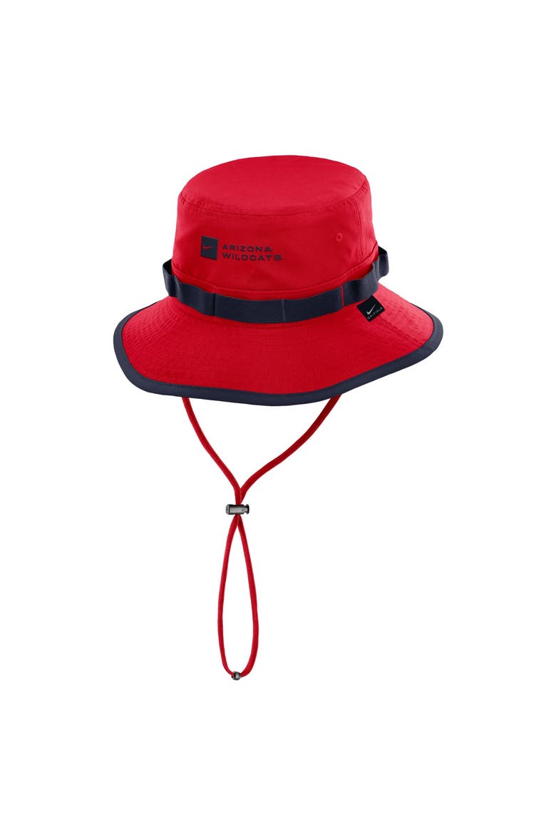 Men's Nike Red Arizona Wildcats 2026 Sideline Apex Boonie Bucket Hat, Alternate, color, Red