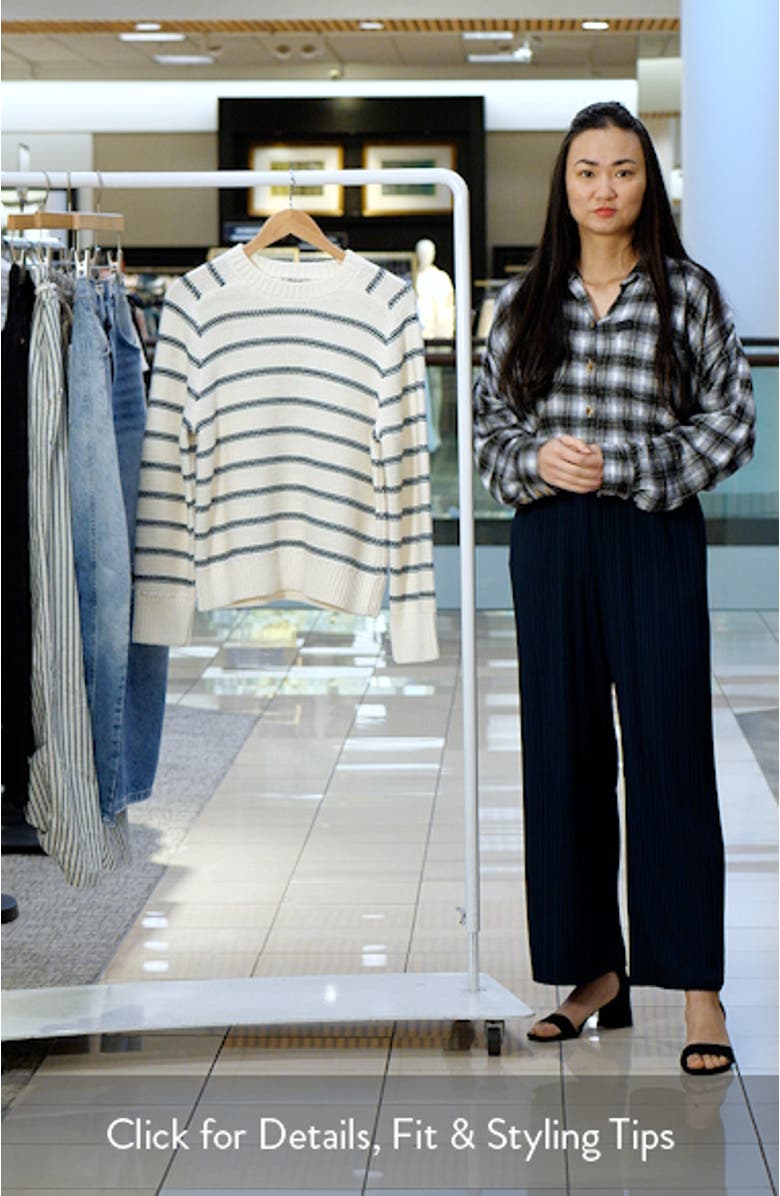 Cotton Crewneck Sweater, sales video thumbnail