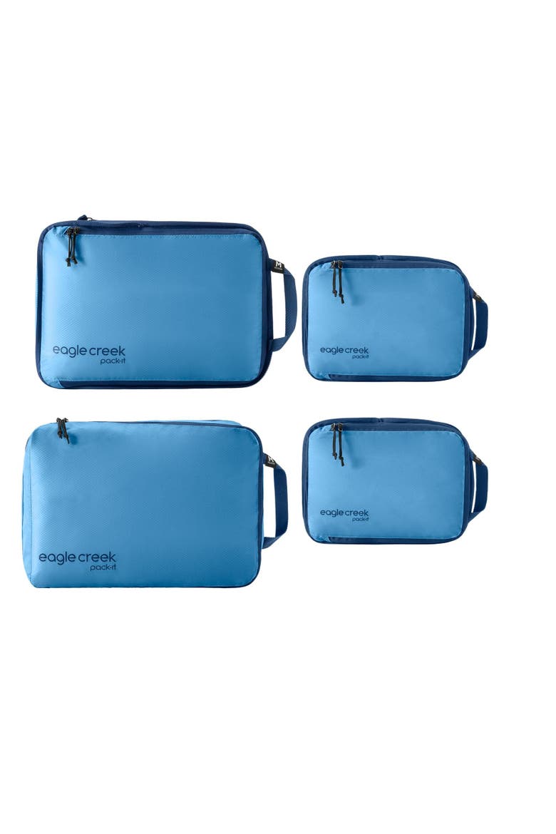 Pack-It Isolate Carry On Set, Main, color, Blue Dawn
