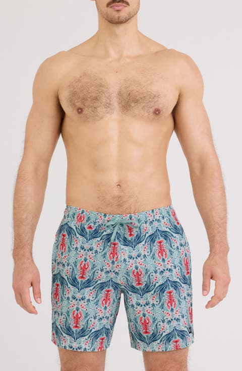 Oh Buoy 2N1 7-Inch Volley Swim Trunks