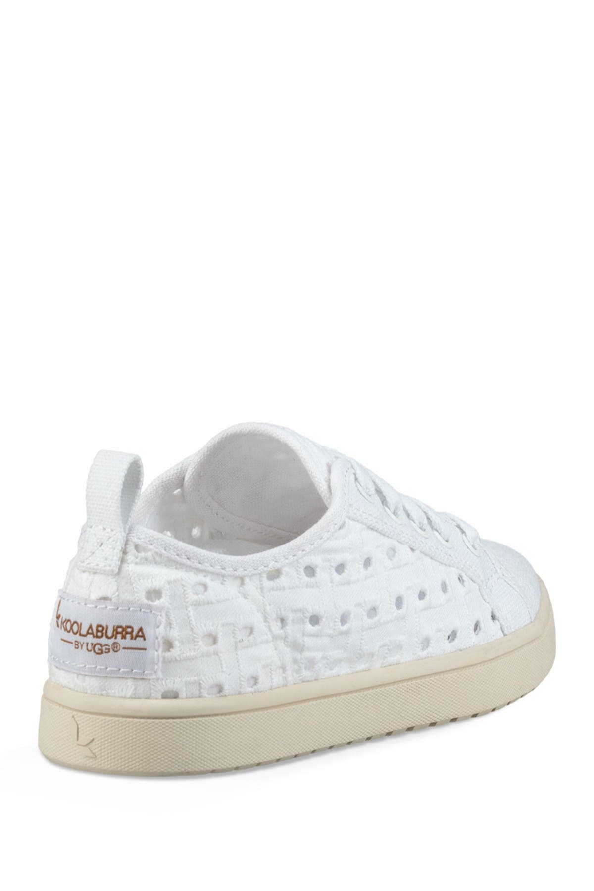 Koolaburra by UGG<sup>®</sup> Kellen Low Lace Denim Sneaker, Alternate, color, 