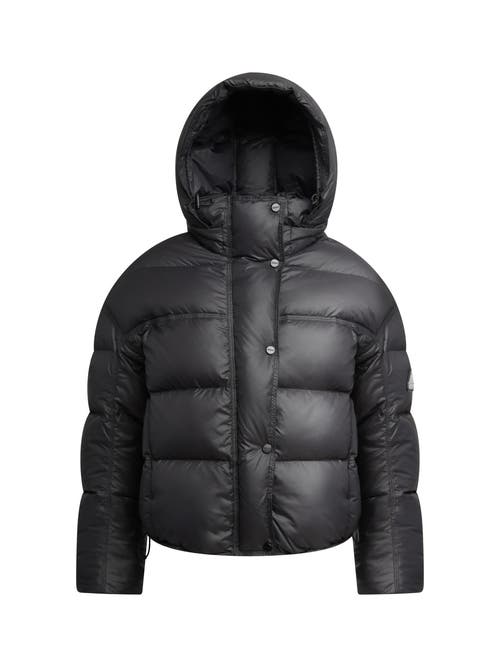 Jack1t Cloud Boss Hooded Puffer Jacket In Black