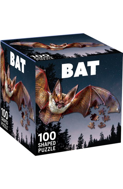 Bat 100 Piece Shaped Jigsaw Puzzle