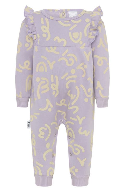 Wiggle Frill Fleece Romper (Baby)