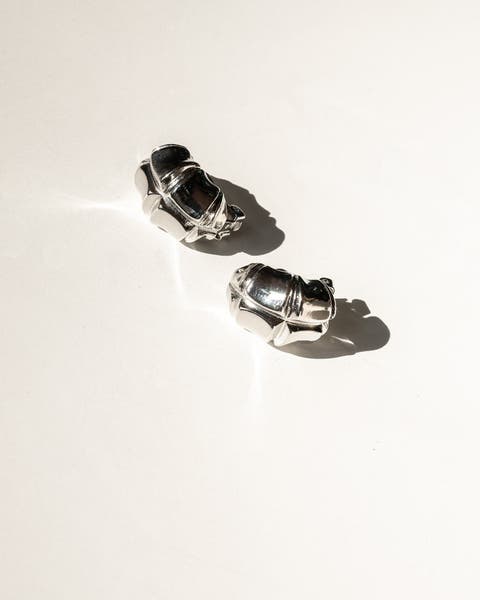 Rattan Clip-on Earring
