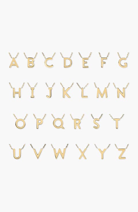 Letter Necklace