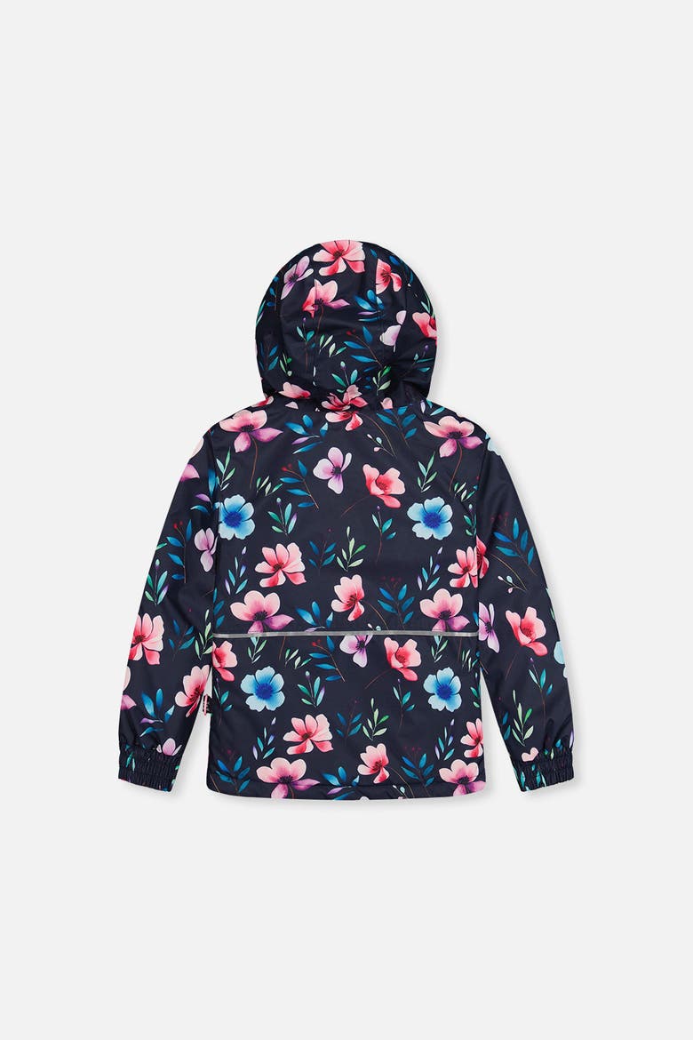 Chill Floral Jacket & Foot Strap Pants Two Piece Snowsuit, Alternate, color, Blue Floral Print