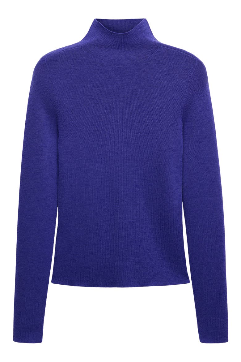 Wool Turtleneck Sweater, Main, color, PURPLE