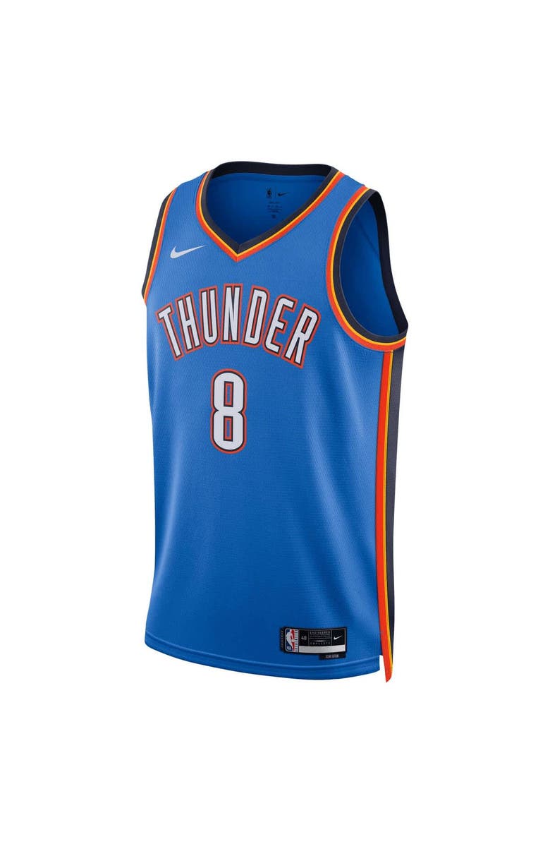 Nike Unisex Nike Jalen Williams Blue Oklahoma City Thunder Swingman Jersey - Icon Edition, Alternate, color, Blue