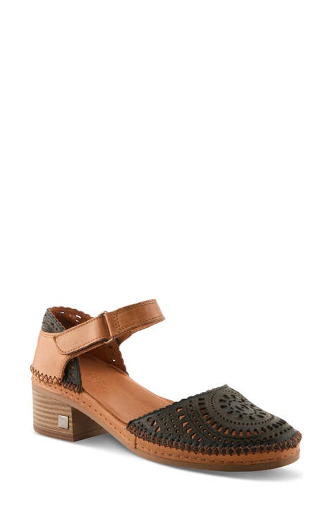 Eveline Ankle Strap Pump (Women)