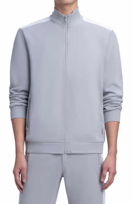 Bugatchi Comfort Cotton Blend Full Zip Sweatshirt