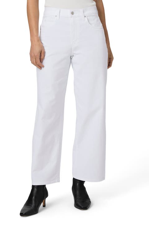 Cameron High Waist Ankle Wide Leg Jeans