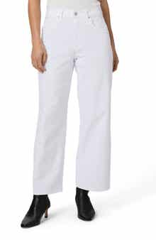 PAIGE Cameron High Waist Ankle Wide Leg Jeans