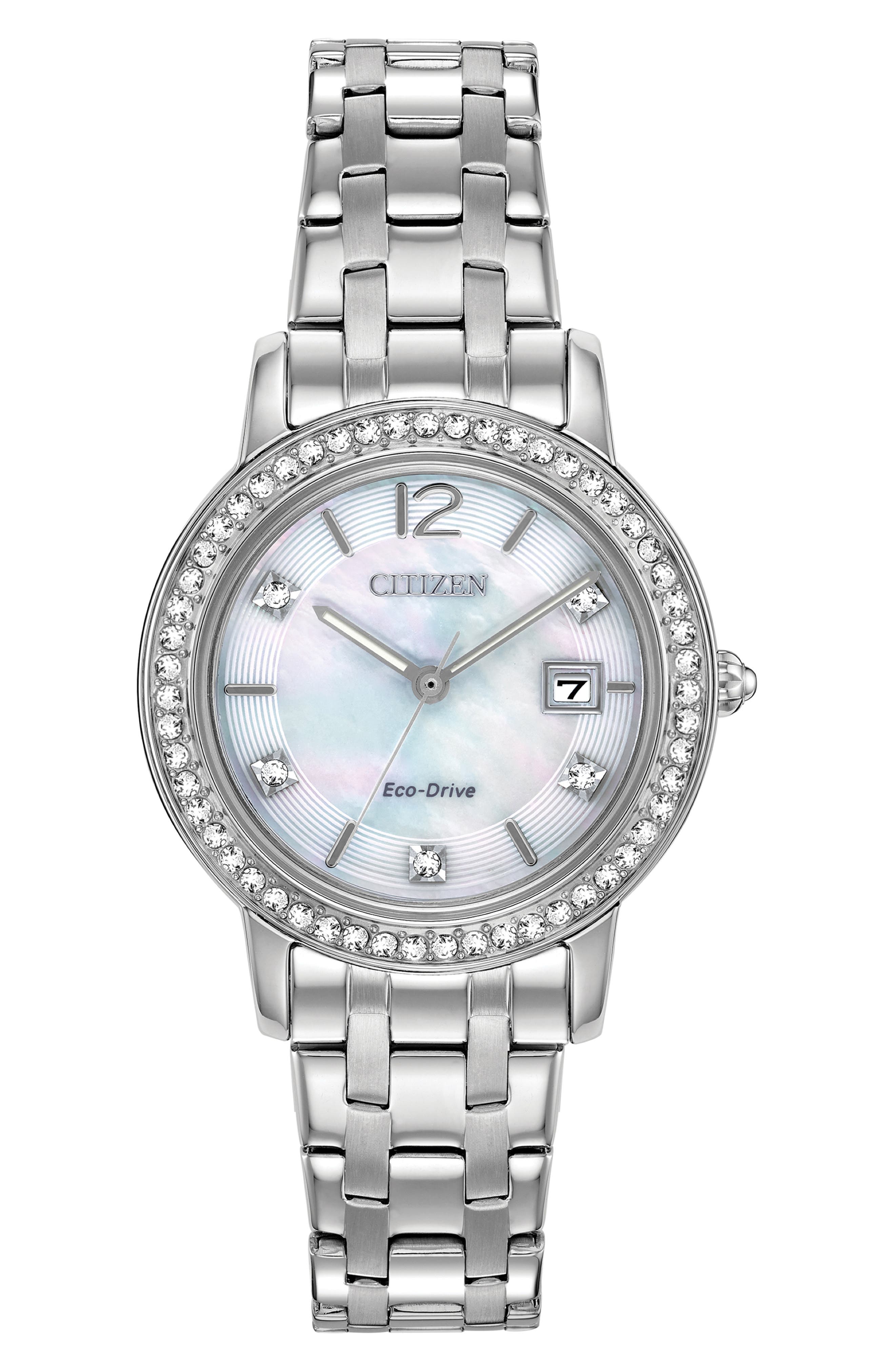 Eco-Drive Bracelet Watch, 29mm