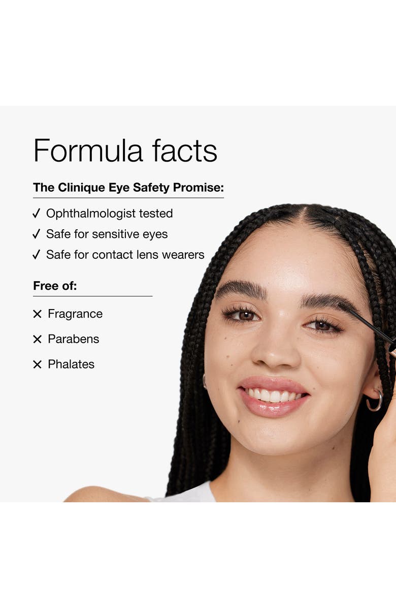 Clinique Just Browsing<sup>™</sup> Tinted Volumizing Waterproof Eyebrow Gel, Alternate, color, Dark Espresso