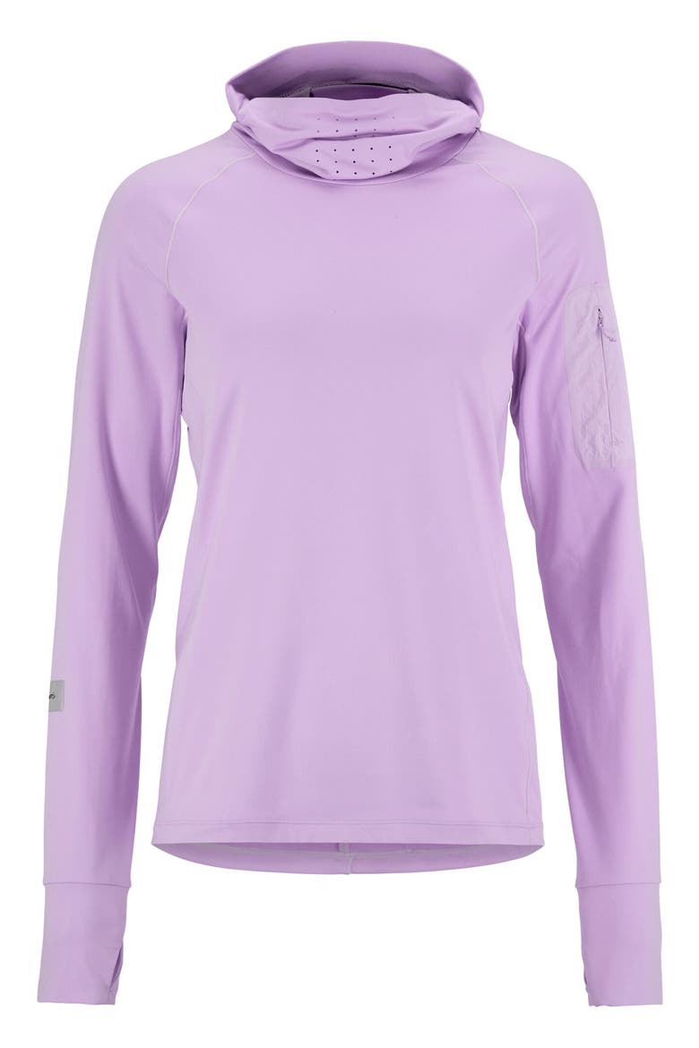 SubZ Thermal Hoodie, Alternate, color, LILAC