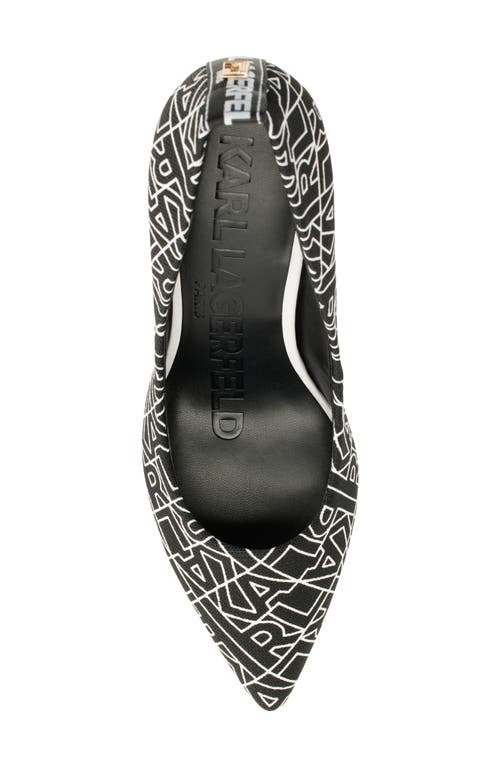 Karl Lagerfeld Paris Royale Pointed Toe Pump