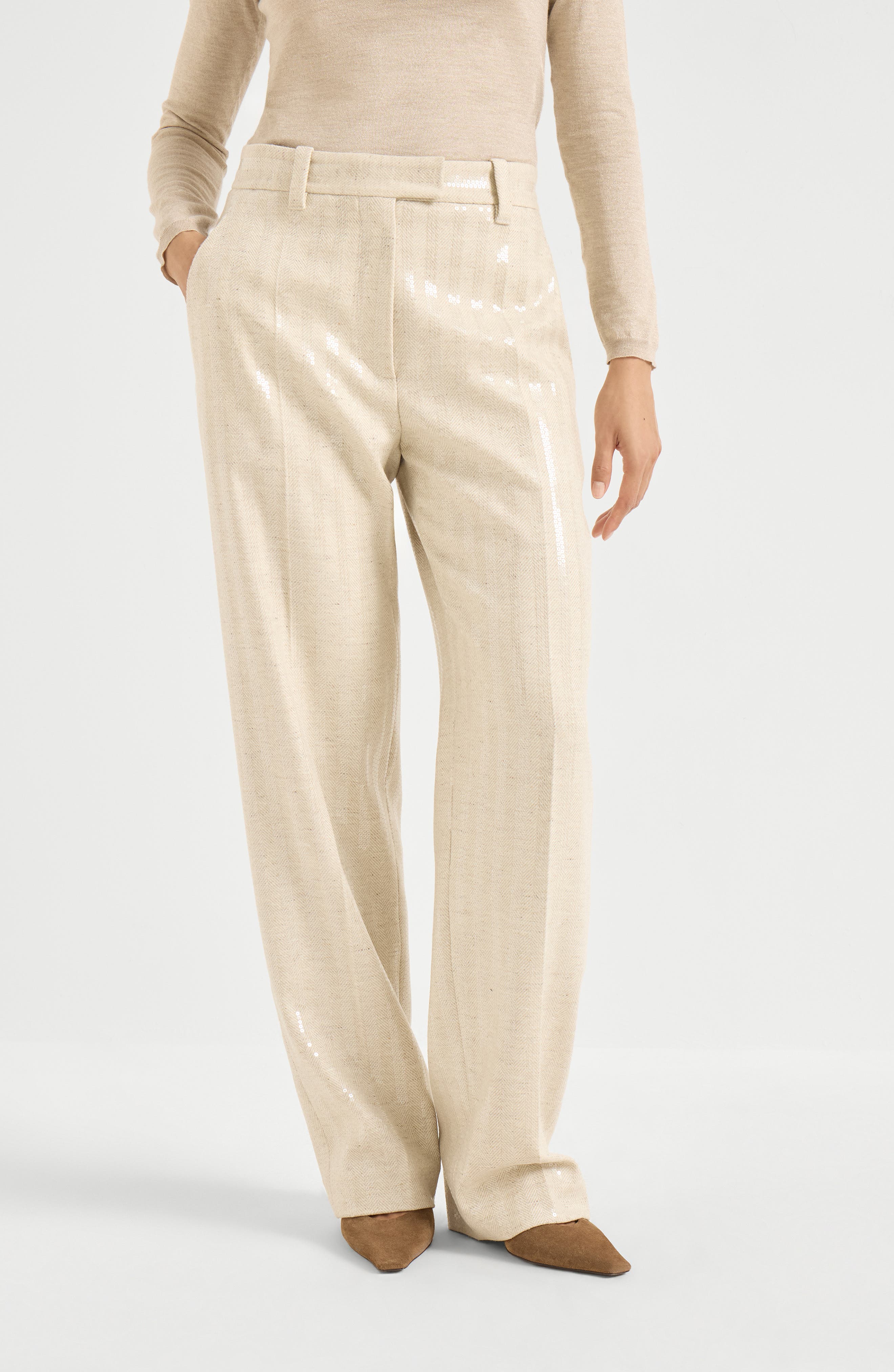 Dazzling chevron trousers - image 2