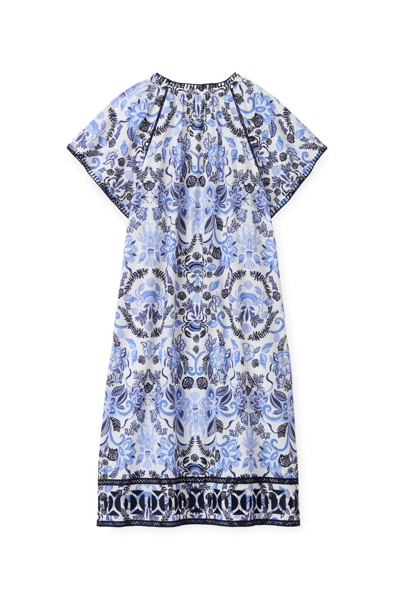 Cartolina Harper Printed Mini Dress, Alternate, color, Mariners Bloom